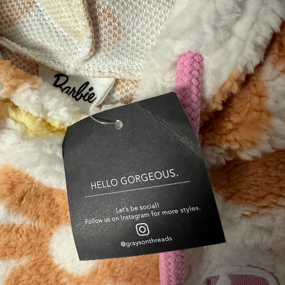 NWT Barbie™️💕 The Movie Floral Sweat-shirt NWT - Picture 5 of 7